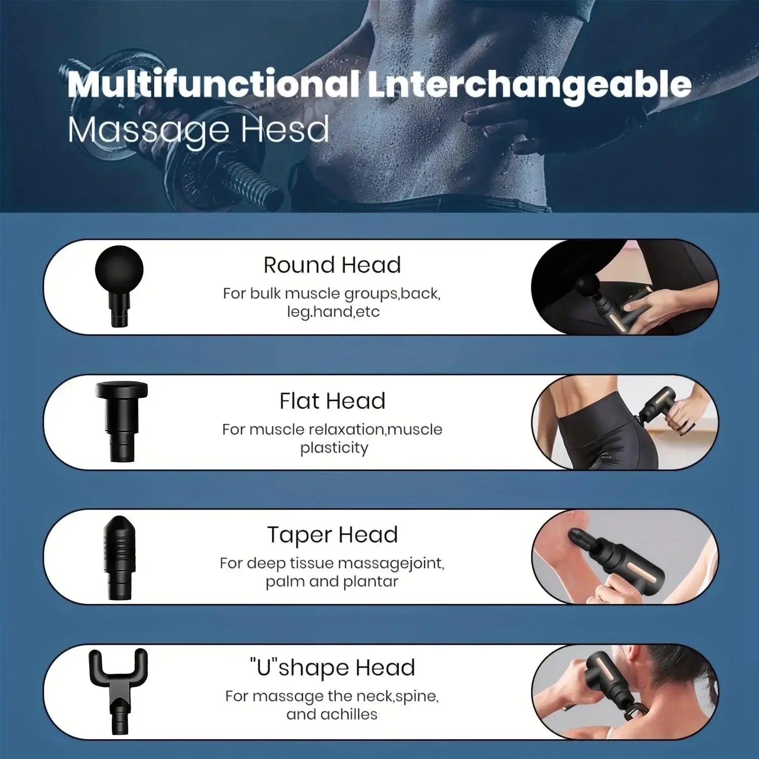 Reliefcore™ Portable Vibration Massage Gun